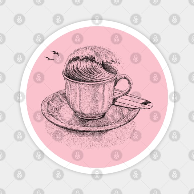 Coffee Break Magnet by HabbyArt